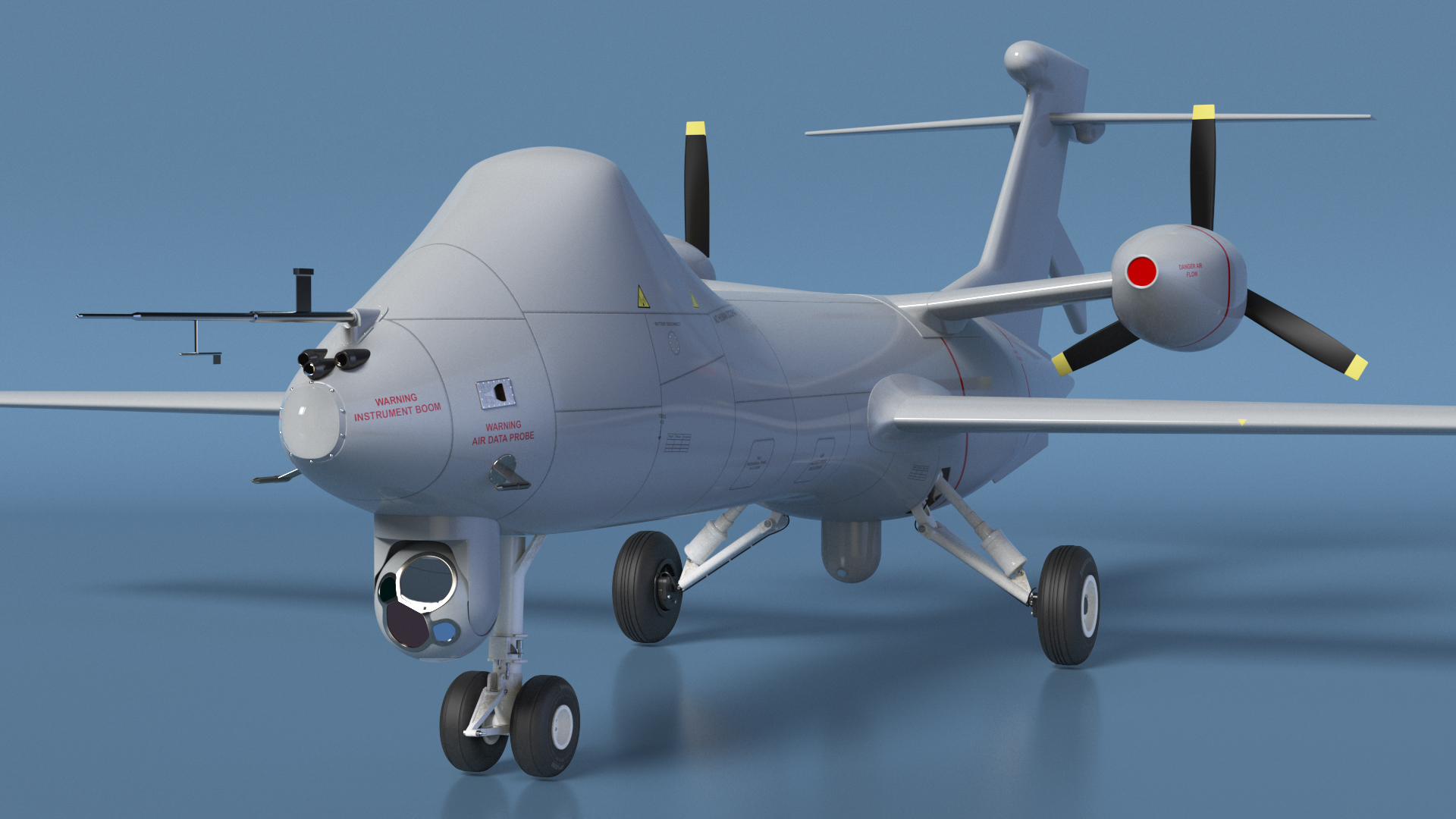 3D BAe Systems Mantis Unmanned Aircraft