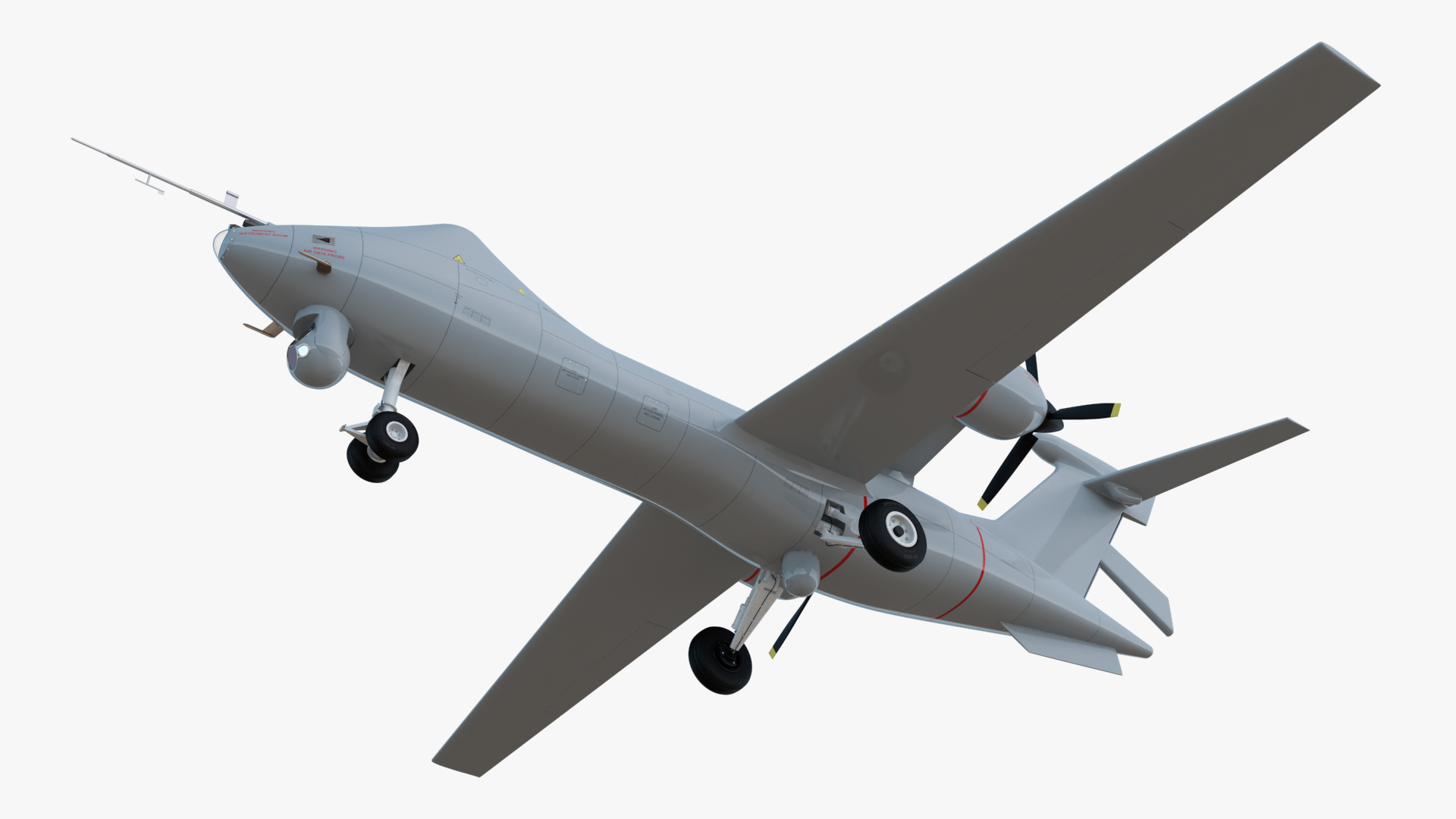 3D BAe Systems Mantis Unmanned Aircraft