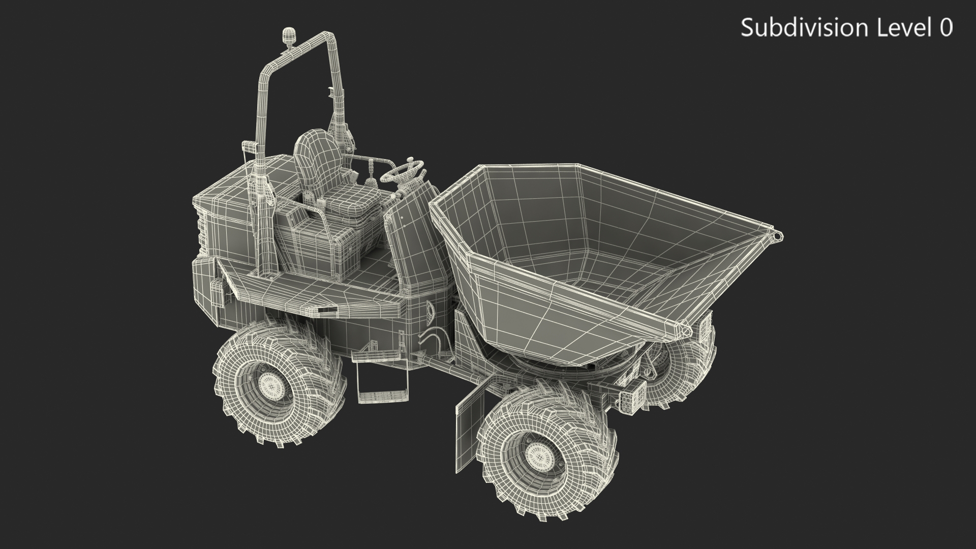 3D model Dumper Generic Dirty