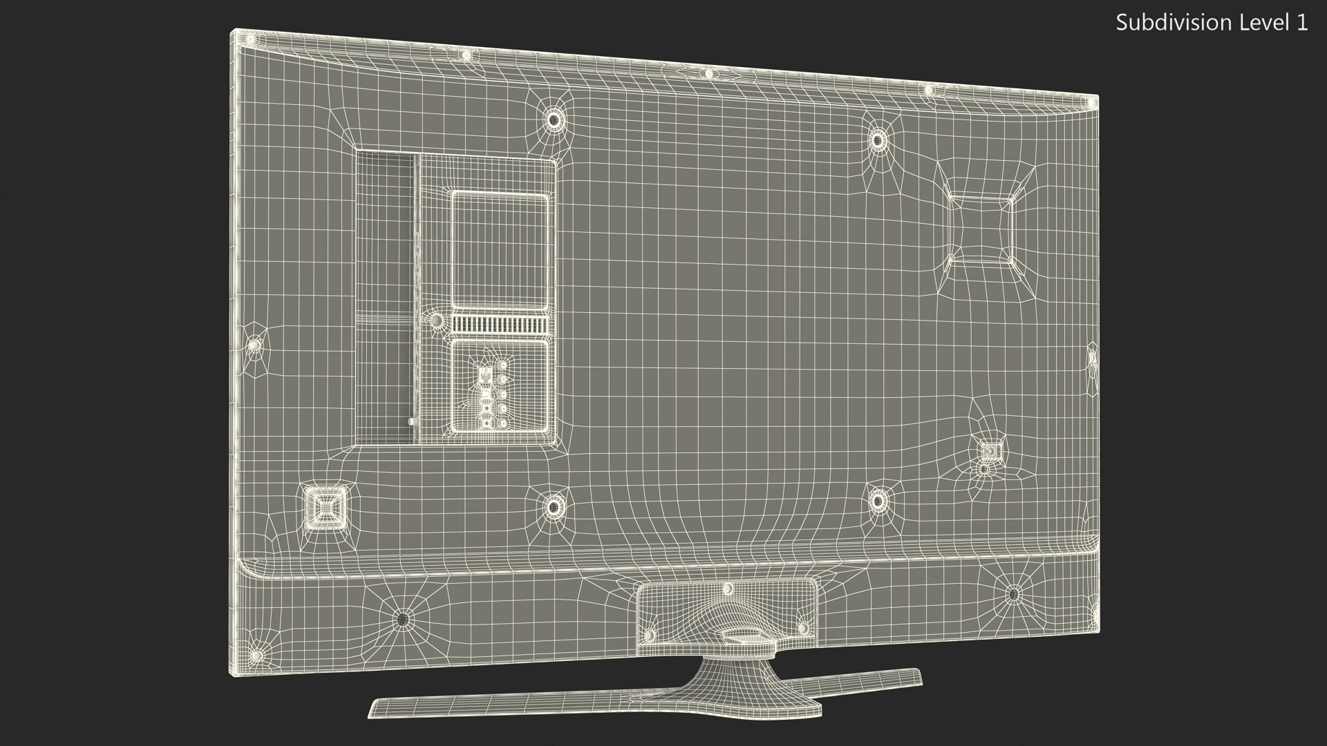 Samsung SUHD 4K Smart TV 3D model