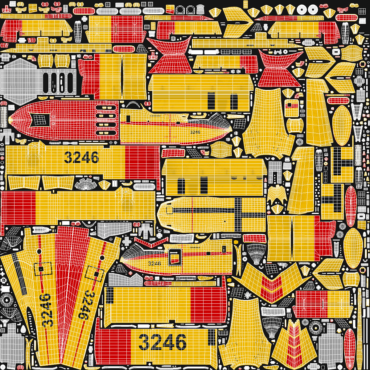 Canadair D415 Amphibious Water Bomber 3D