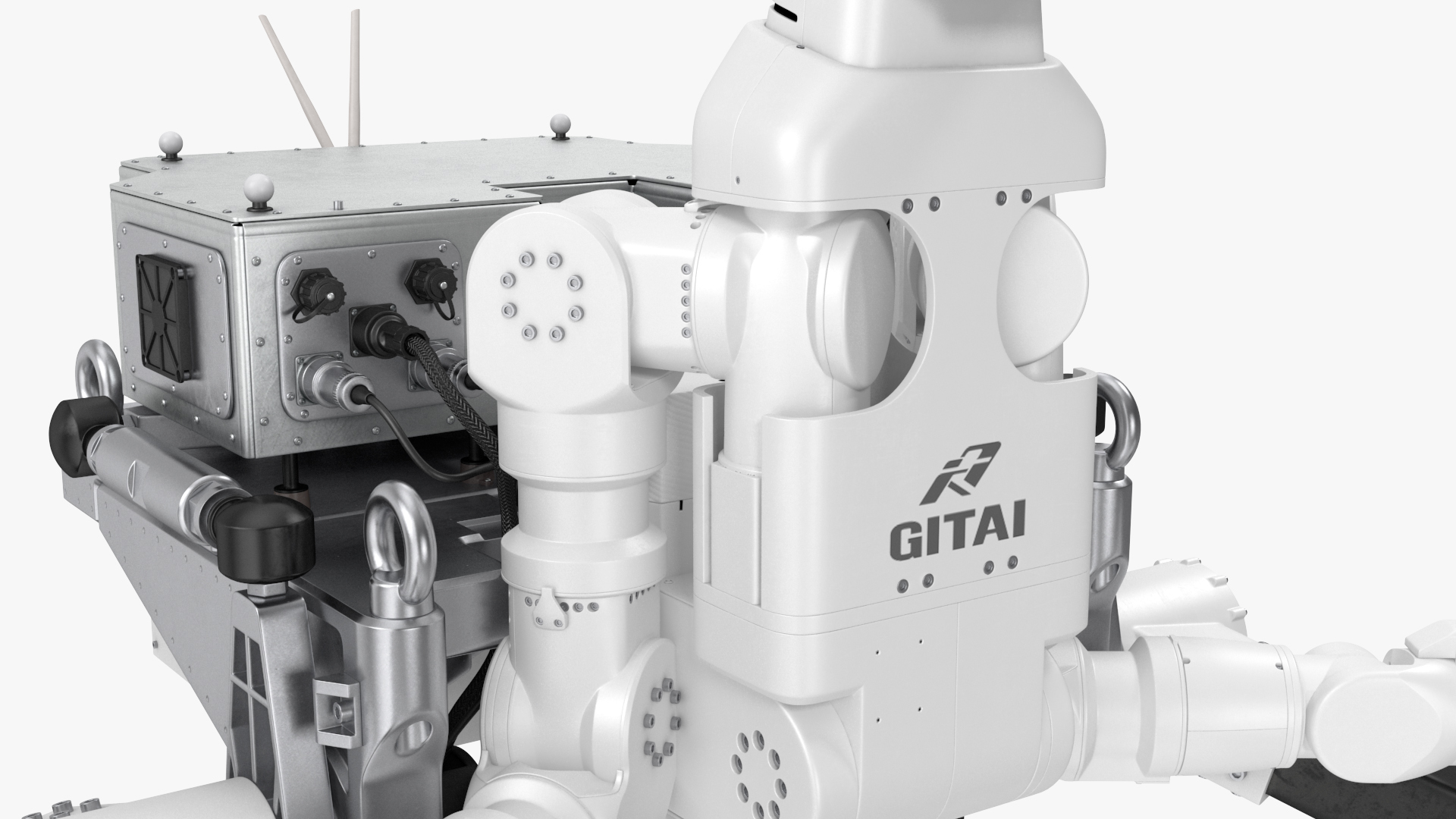 3D model GITAI R1 Lunar Robotic Rover Rigged