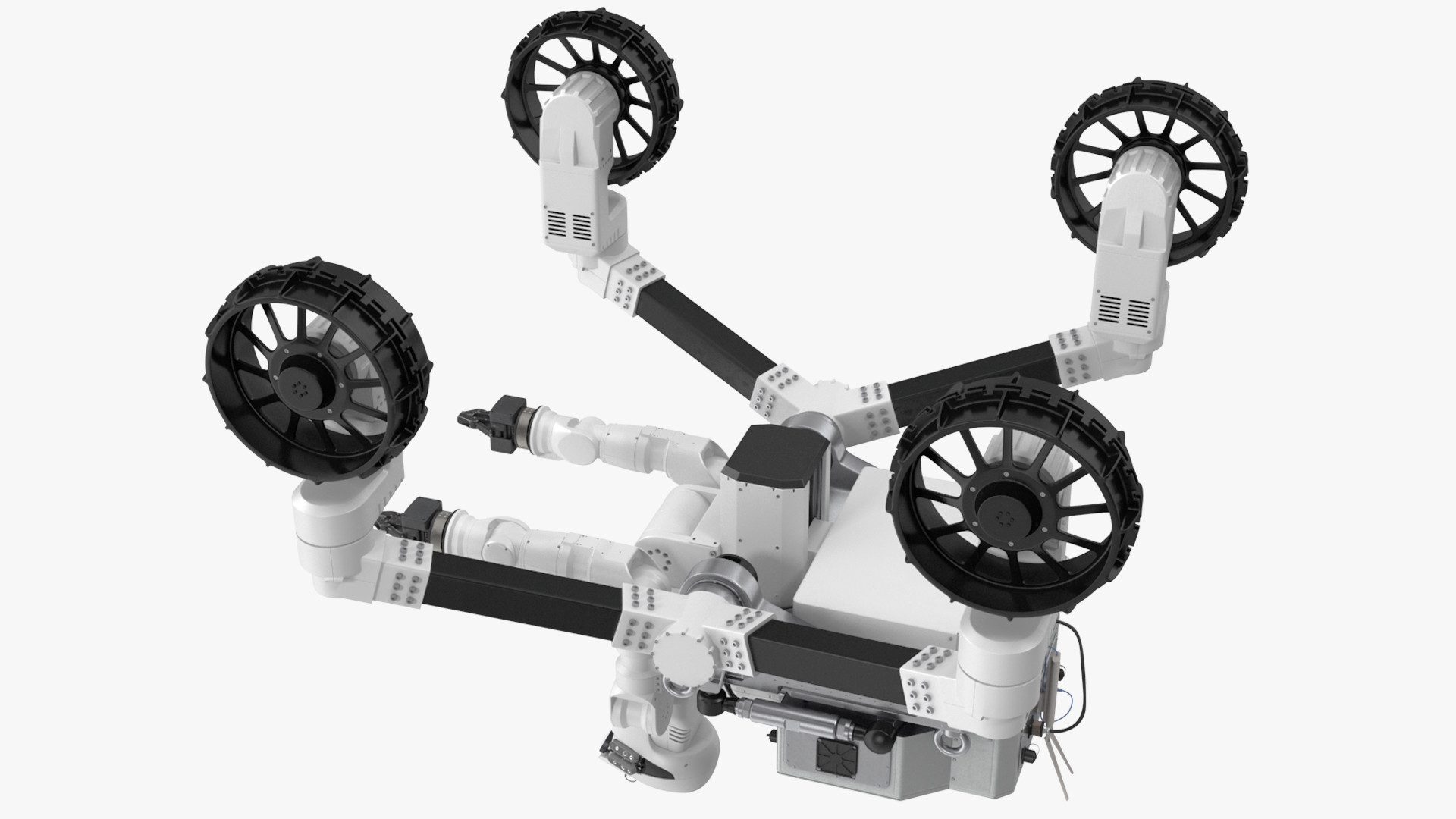 3D model GITAI R1 Lunar Robotic Rover Rigged