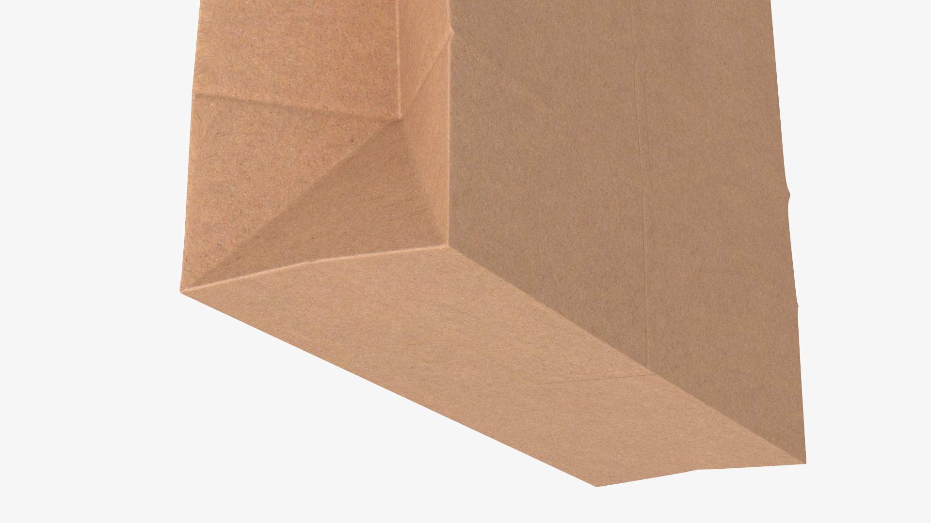 3D Paper Shopping Bag model