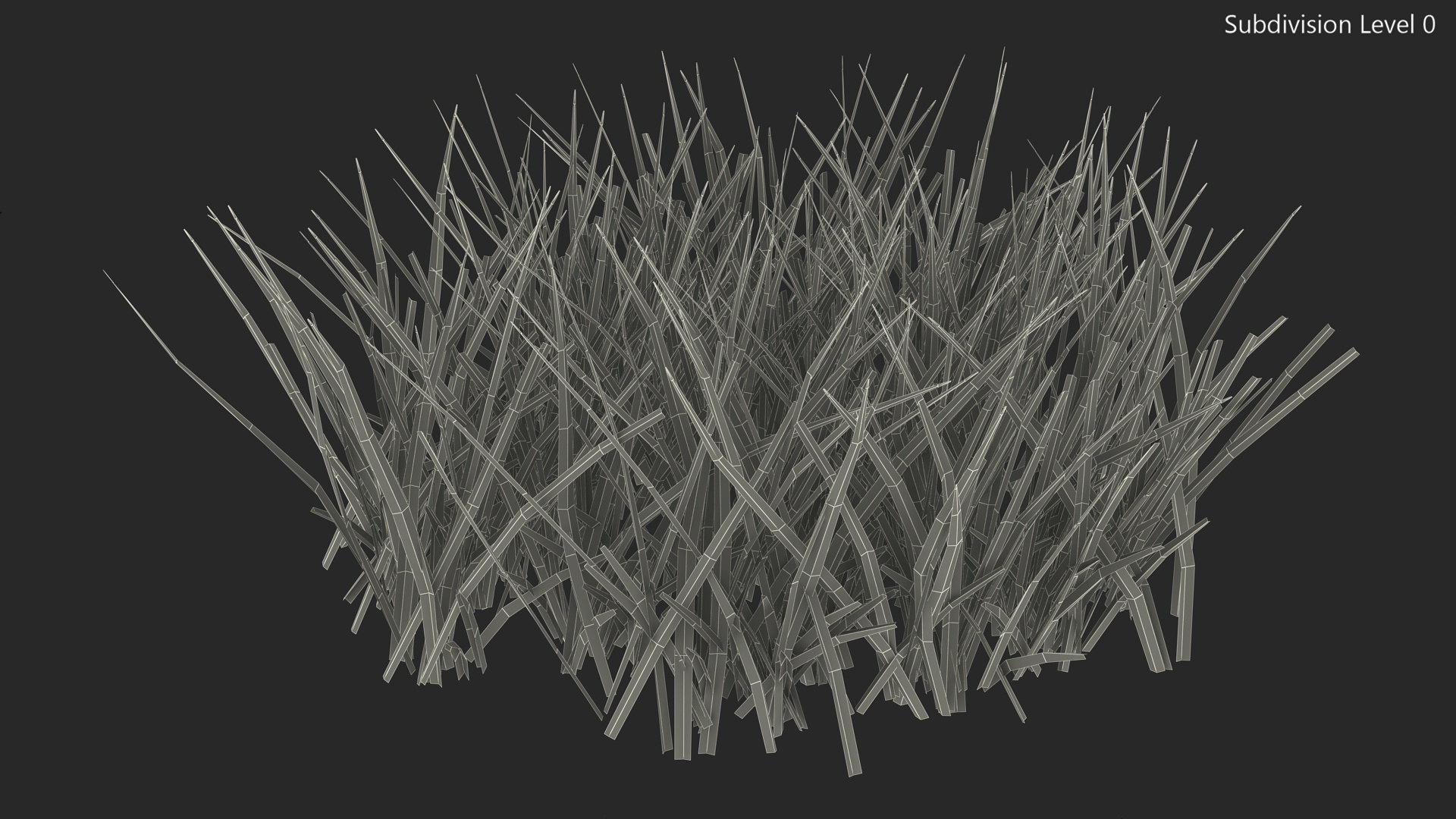 Realistic Patch of Grass 3D model