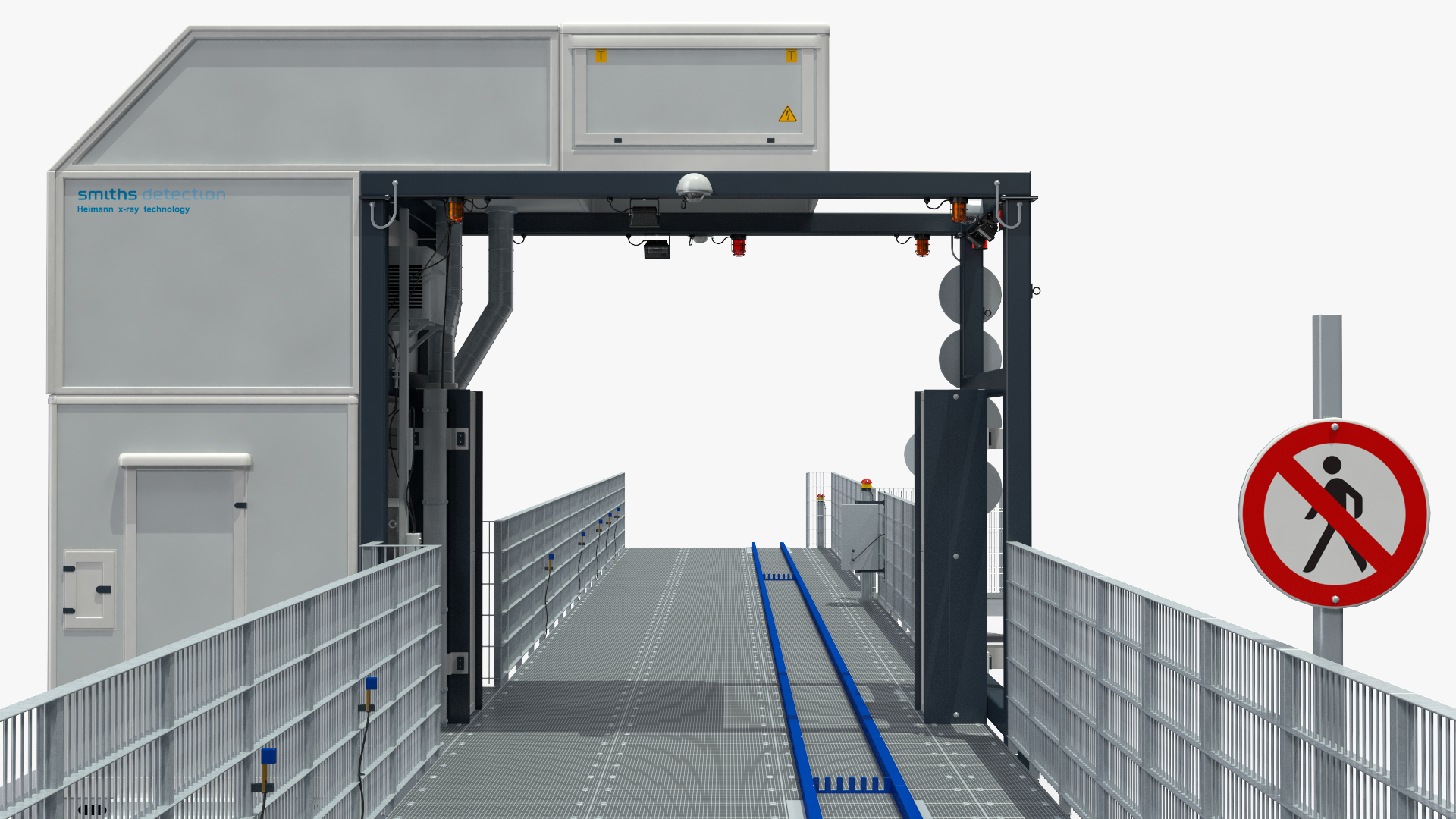 3D Smith Detection CIP 300 Conveyor Vehicle Inspection System model