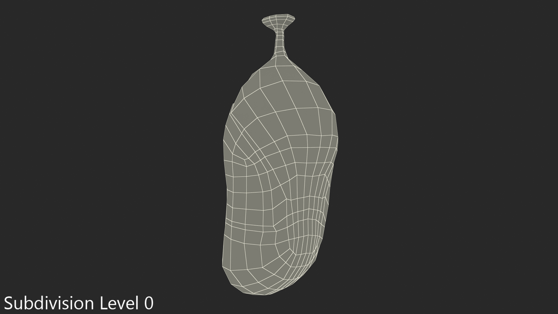 Monarch Butterfly Cocoon 3D model