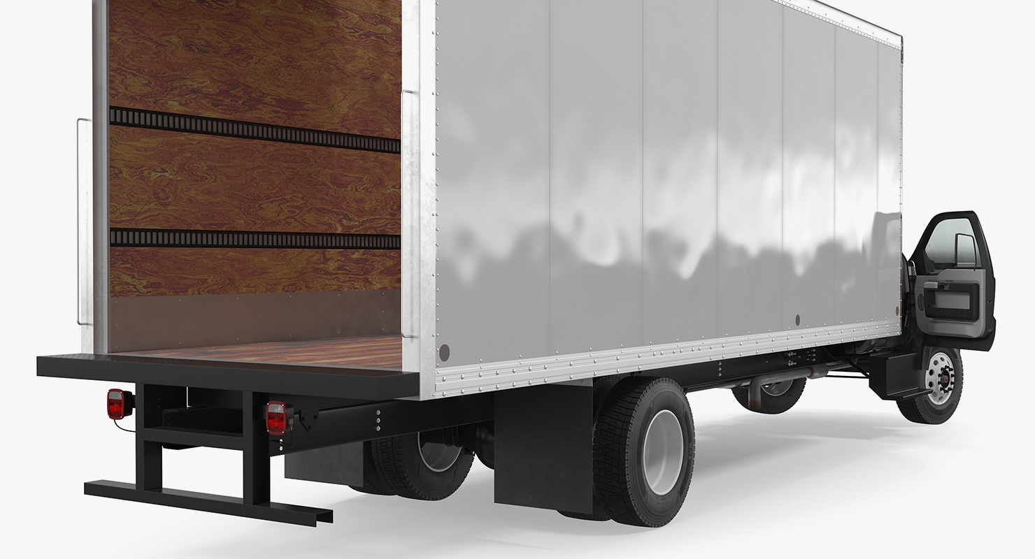 Straight Truck Generic Rigged 3D model