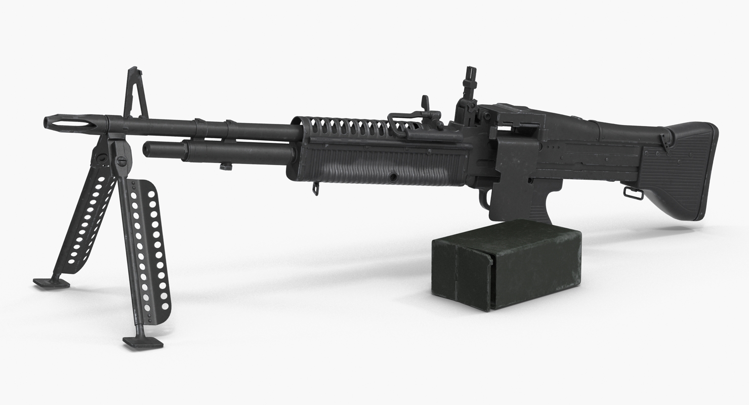 3D model M60 Machine Gun