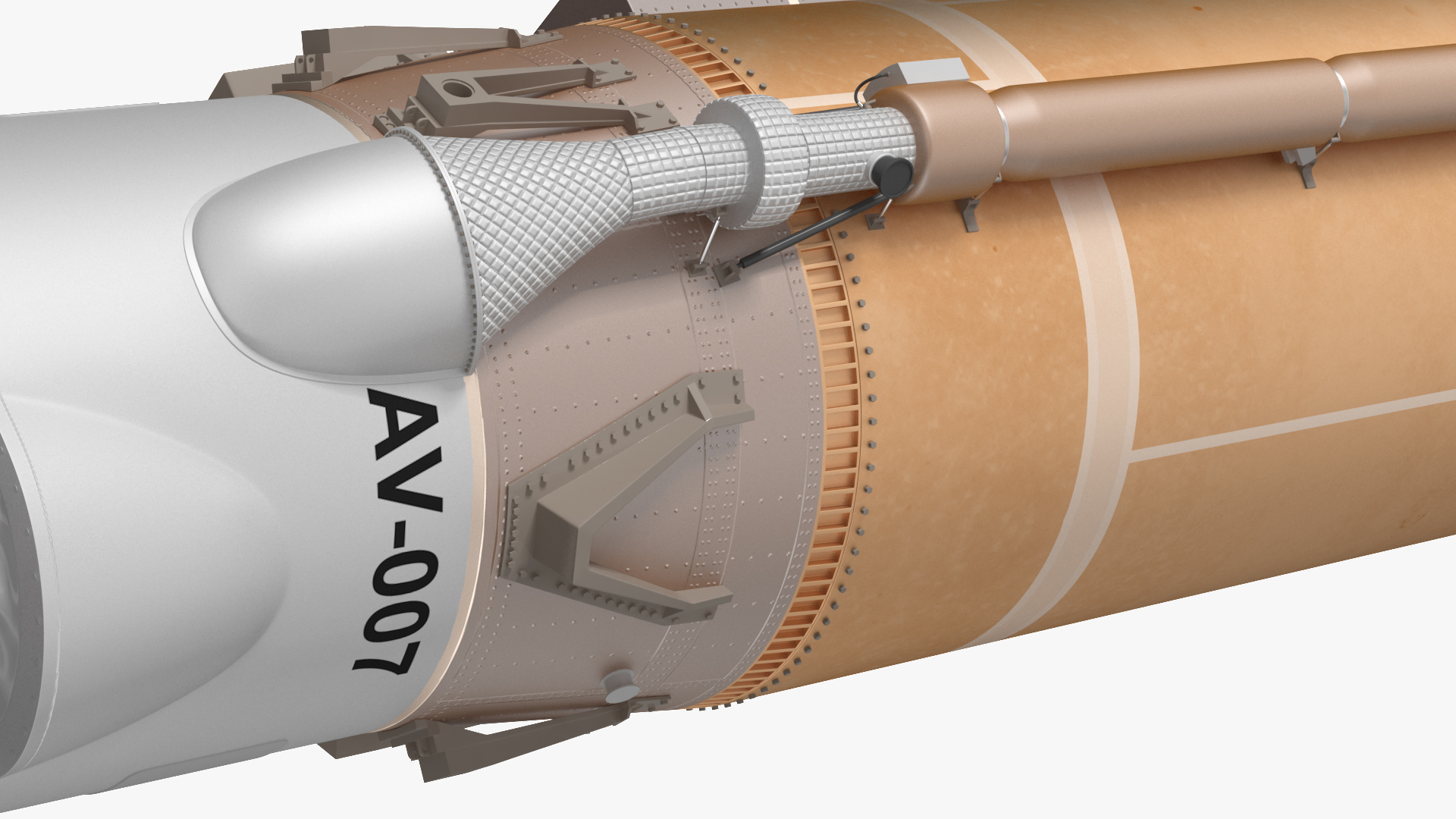 Atlas 400 Series Expendable Launch Vehicle 3D