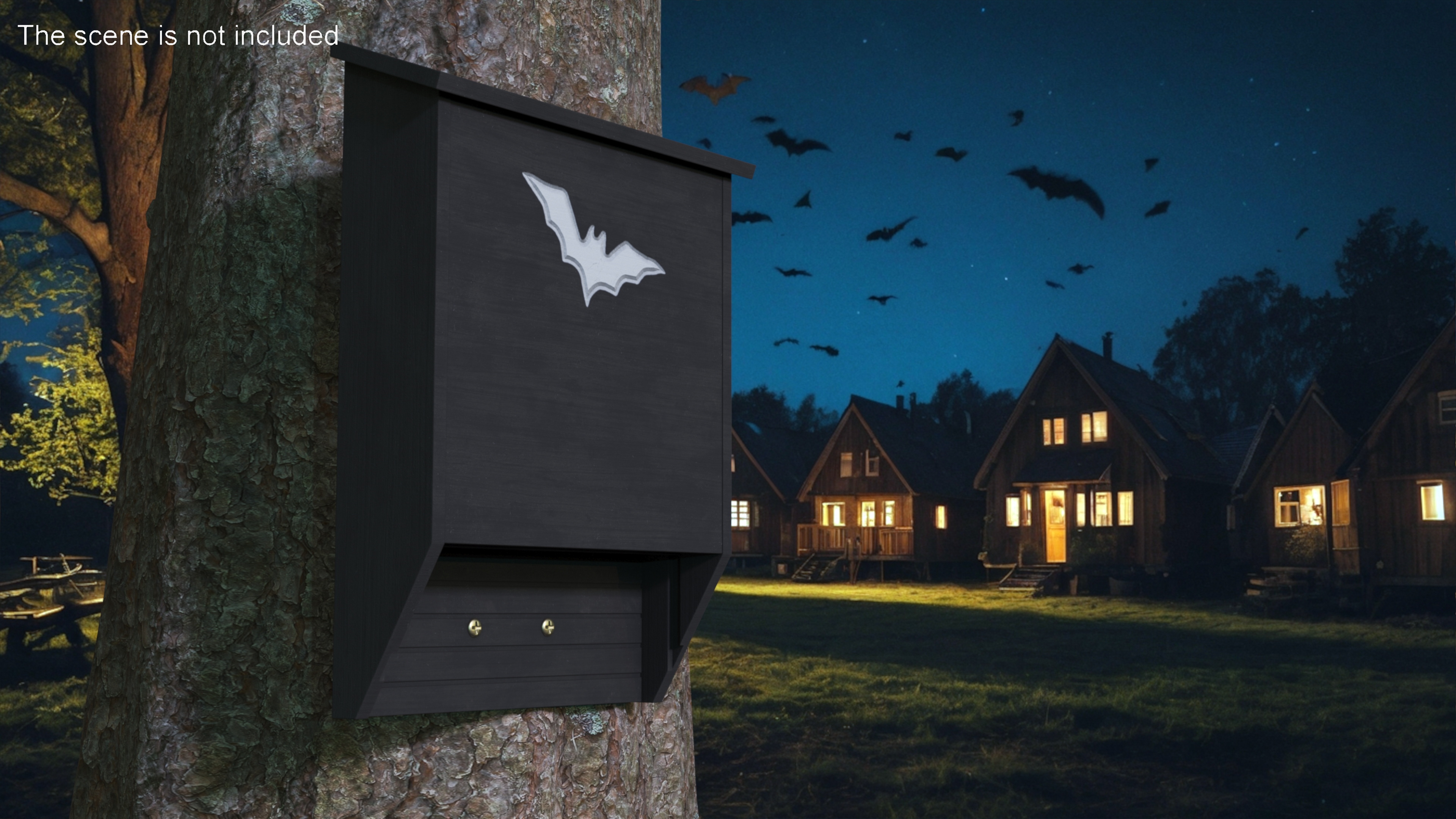 Bat House 3D model