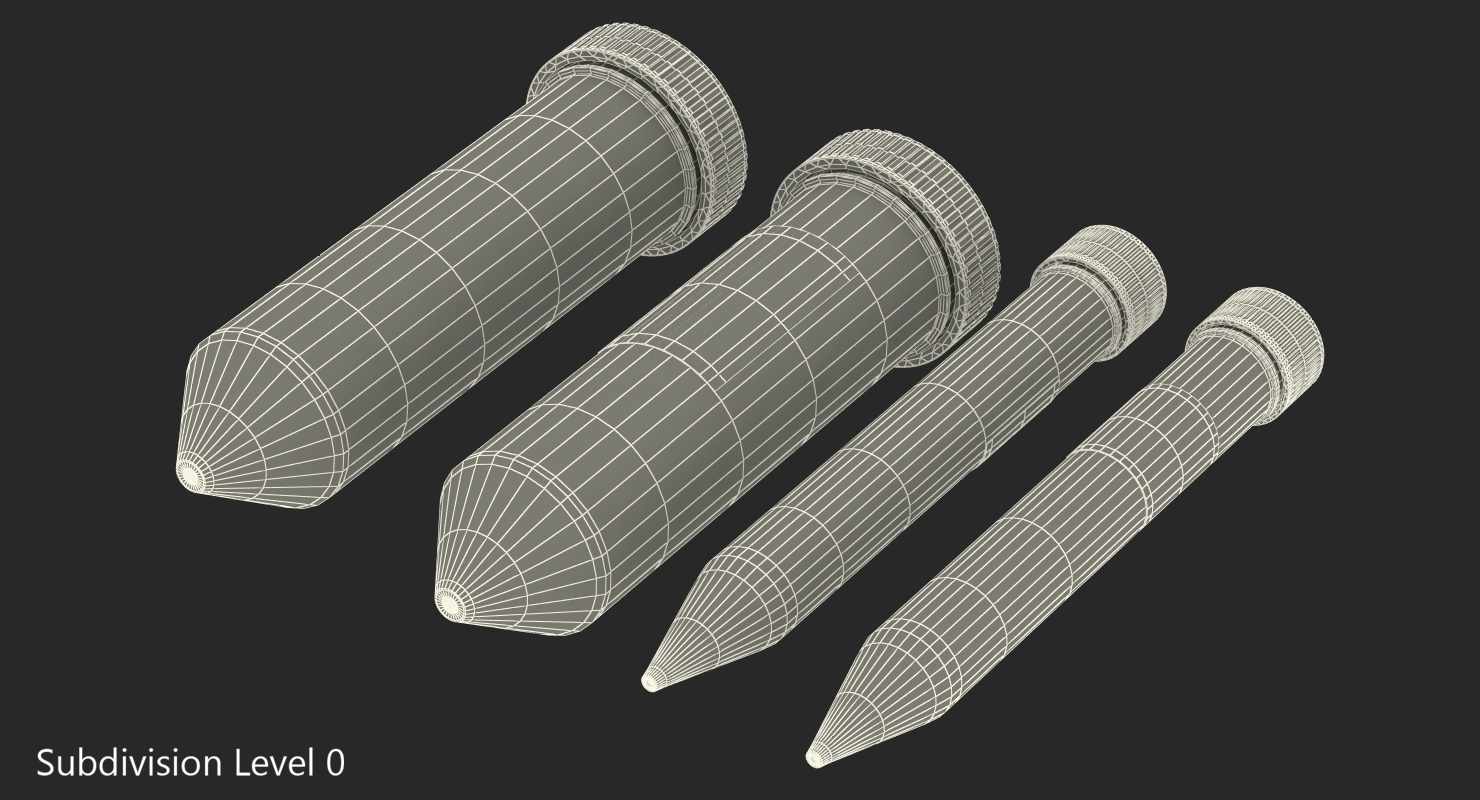 Lab Test Tubes 3D model