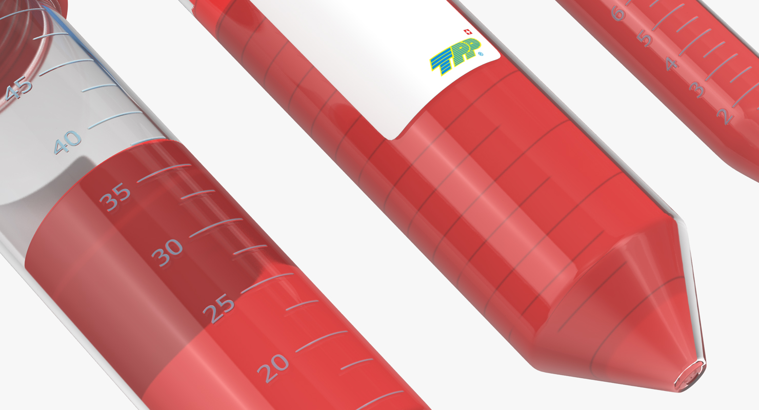 Lab Test Tubes 3D model