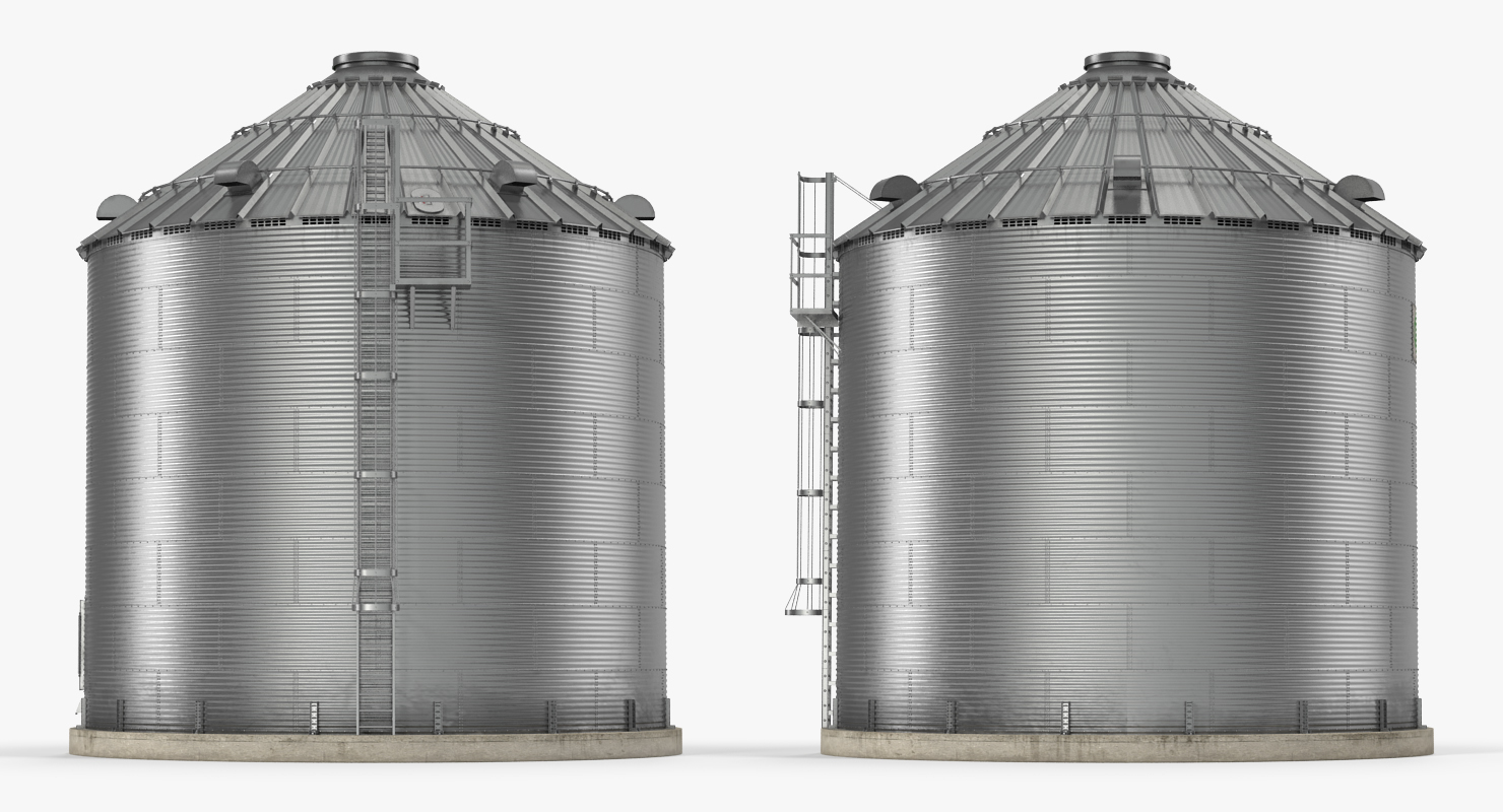 Grain Bin 3D model