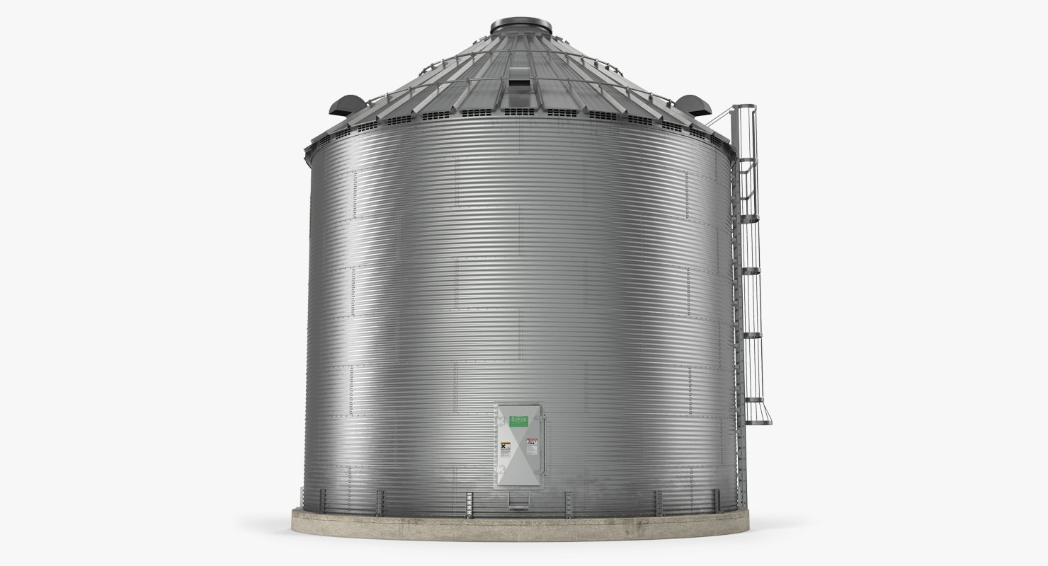 Grain Bin 3D model