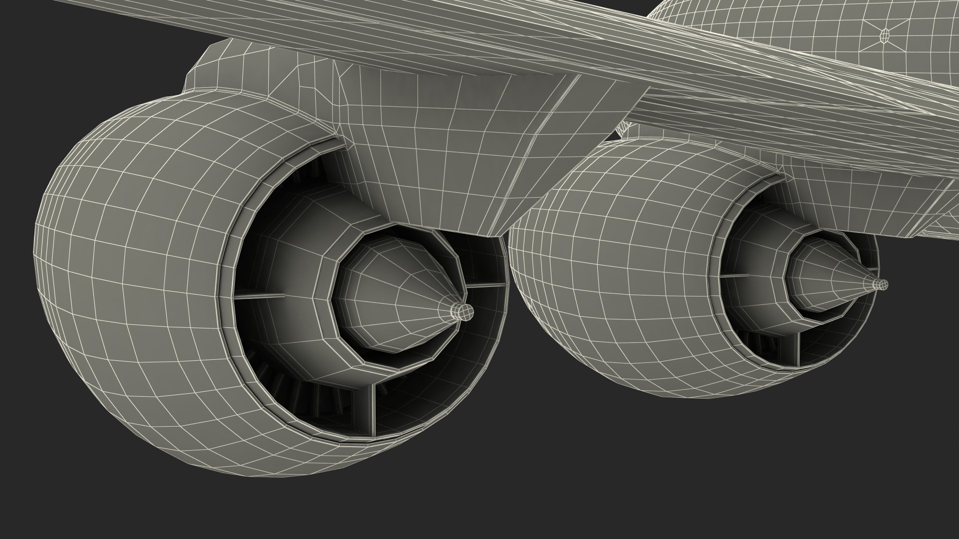 3D Boeing KC 135 Stratotanker Rigged model