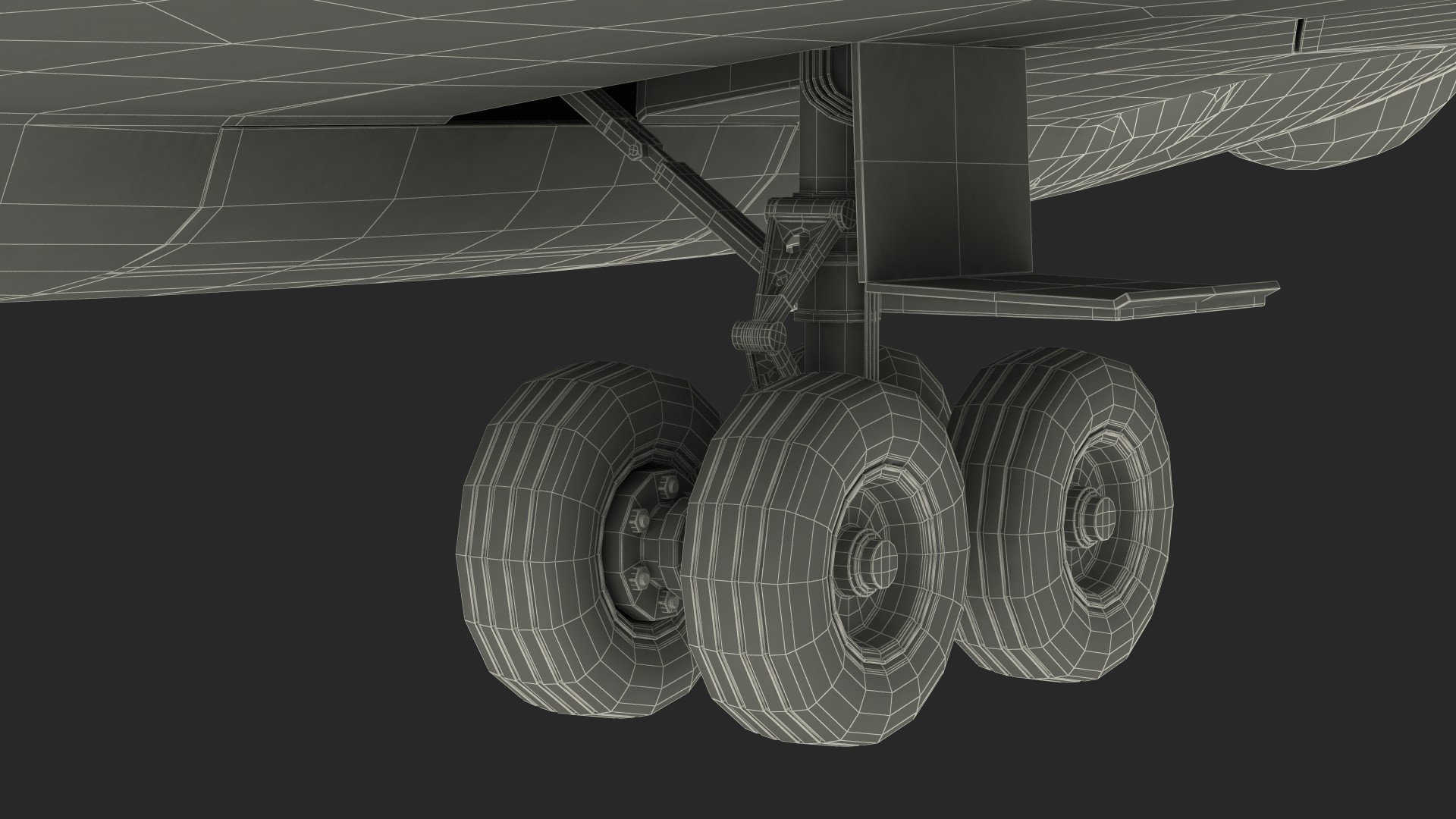 3D Boeing KC 135 Stratotanker Rigged model