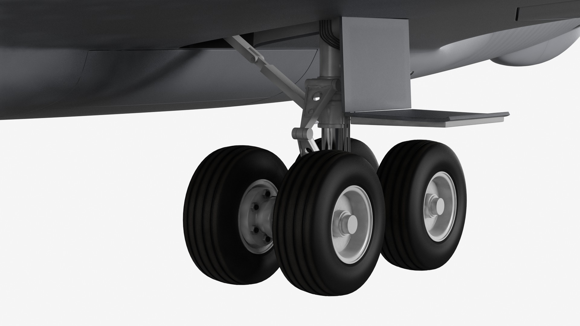 3D Boeing KC 135 Stratotanker Rigged model