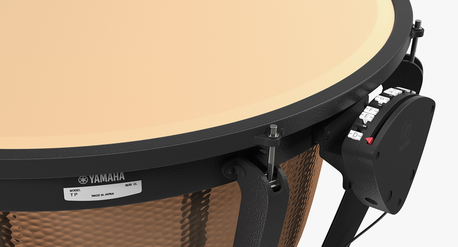 Timpani Yamaha 3D model