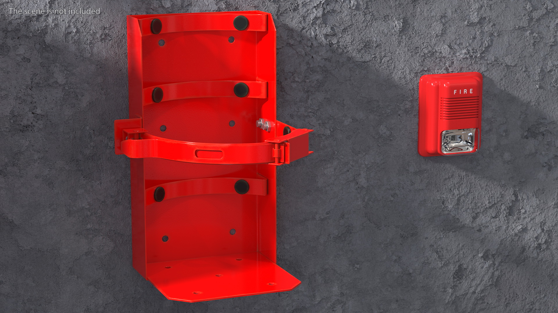 Mount for Fire Extinguisher 3D