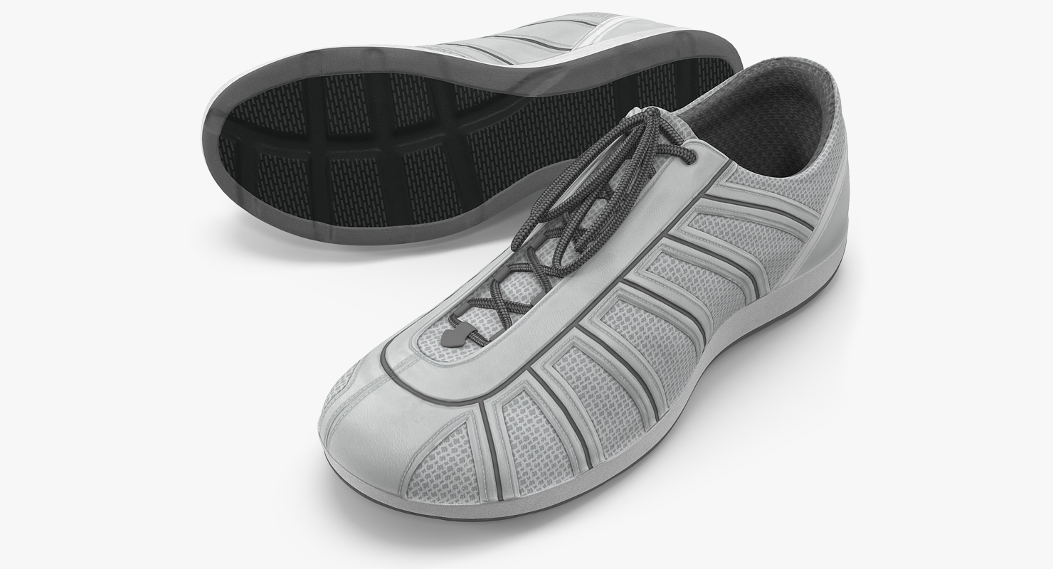 3D Fencing Shoes model