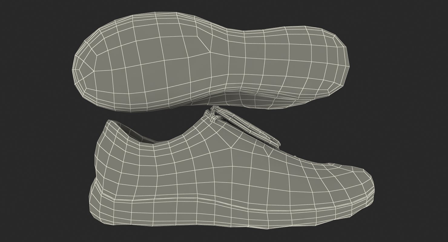 3D Fencing Shoes model