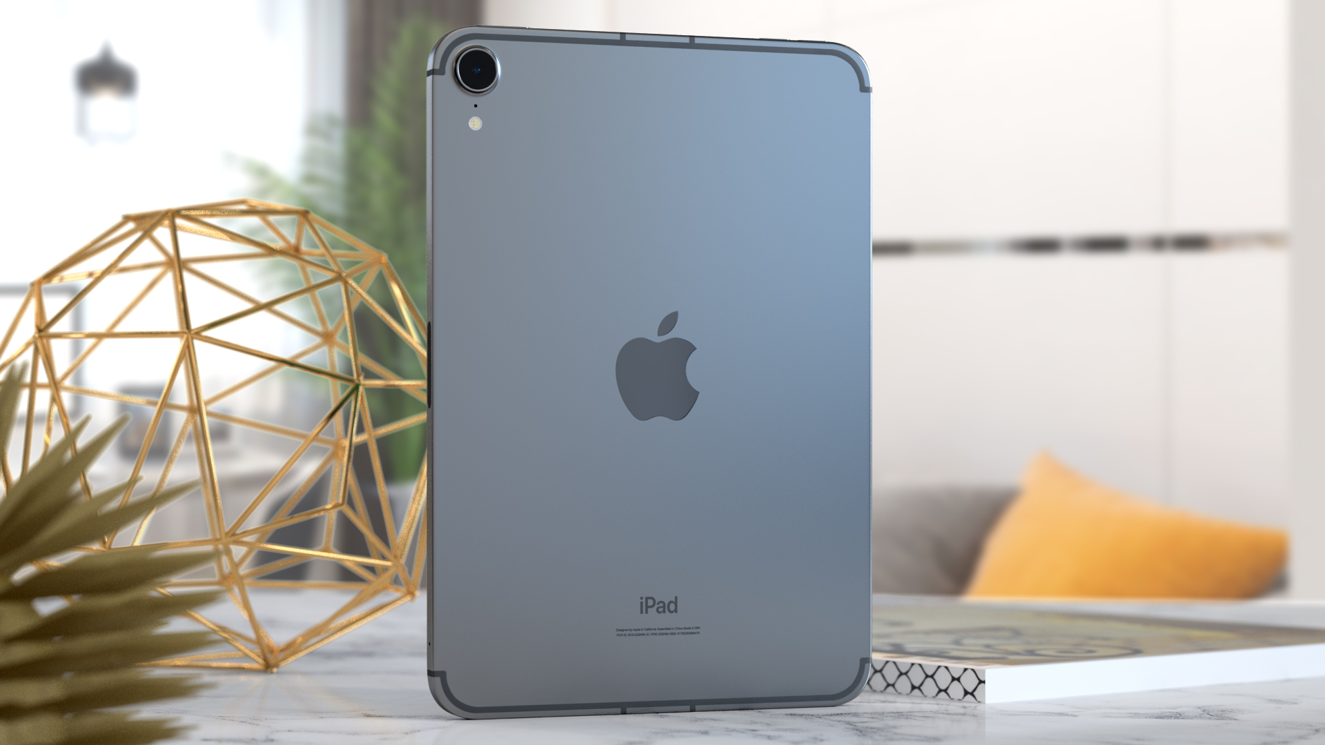 3D model iPad Mini 2021 Space Gray