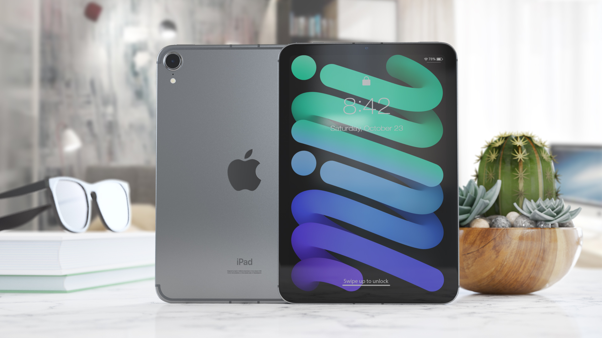 3D model iPad Mini 2021 Space Gray