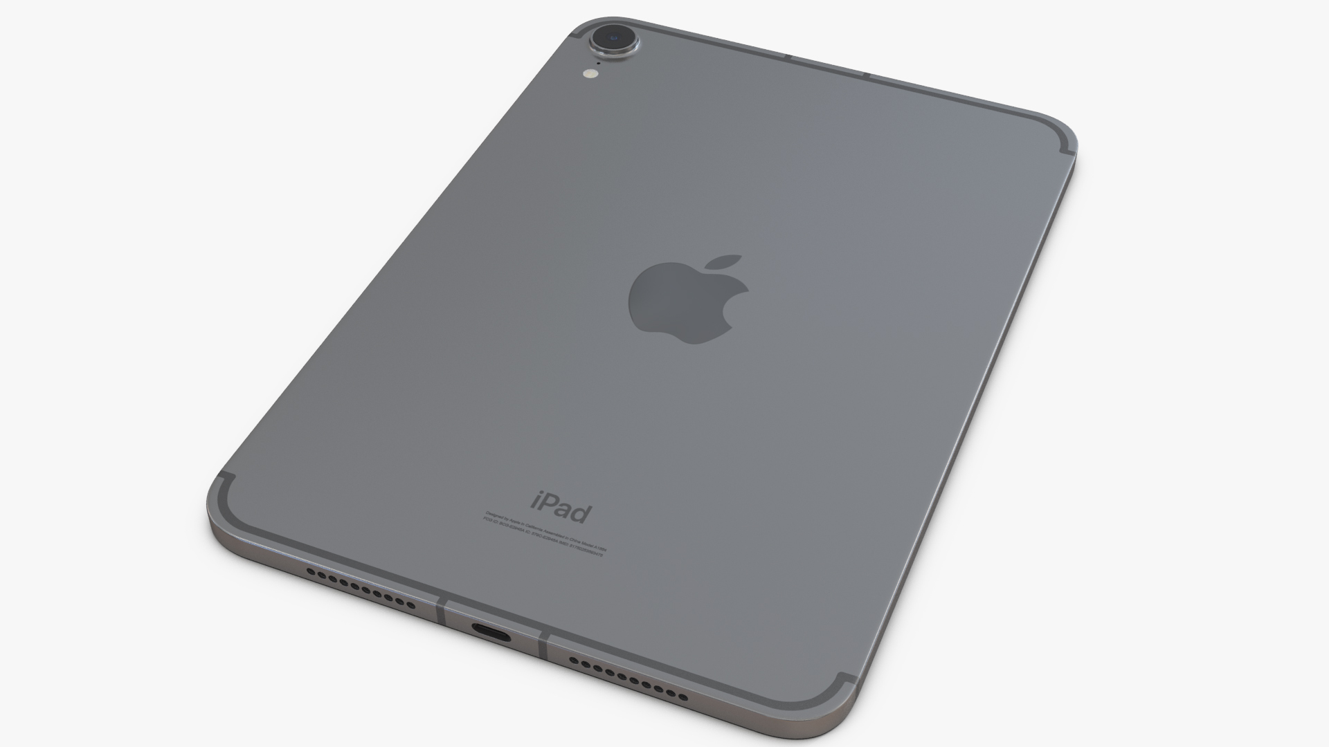 3D model iPad Mini 2021 Space Gray