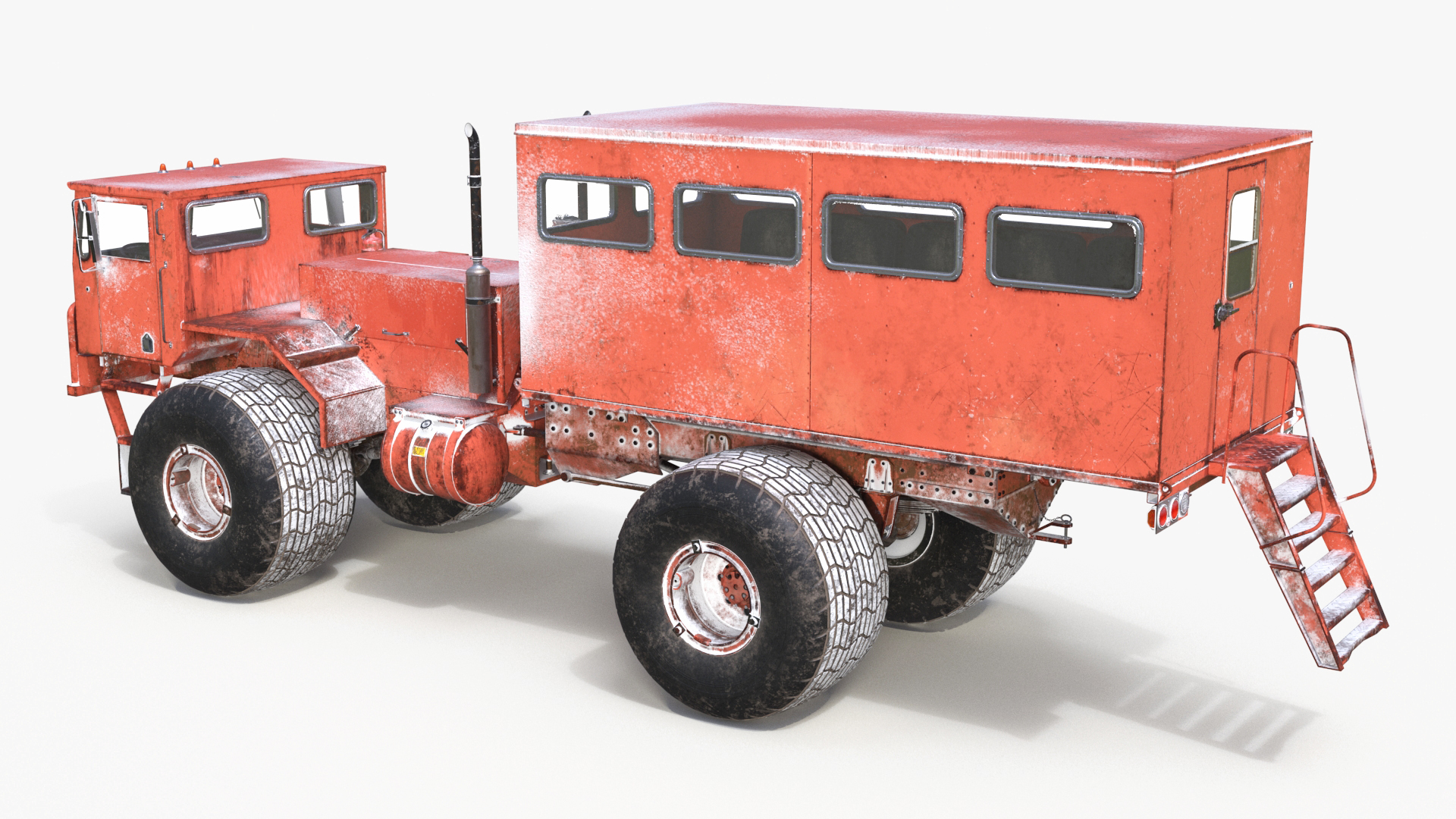 3D Antarctica Snow Vehicle model