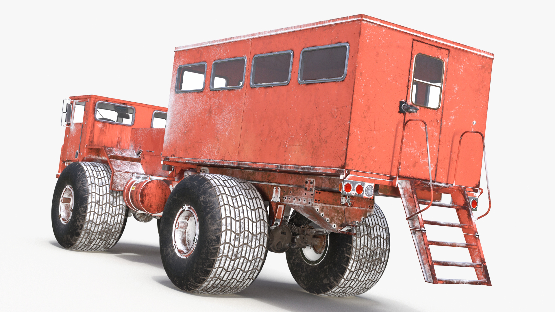 3D Antarctica Snow Vehicle model