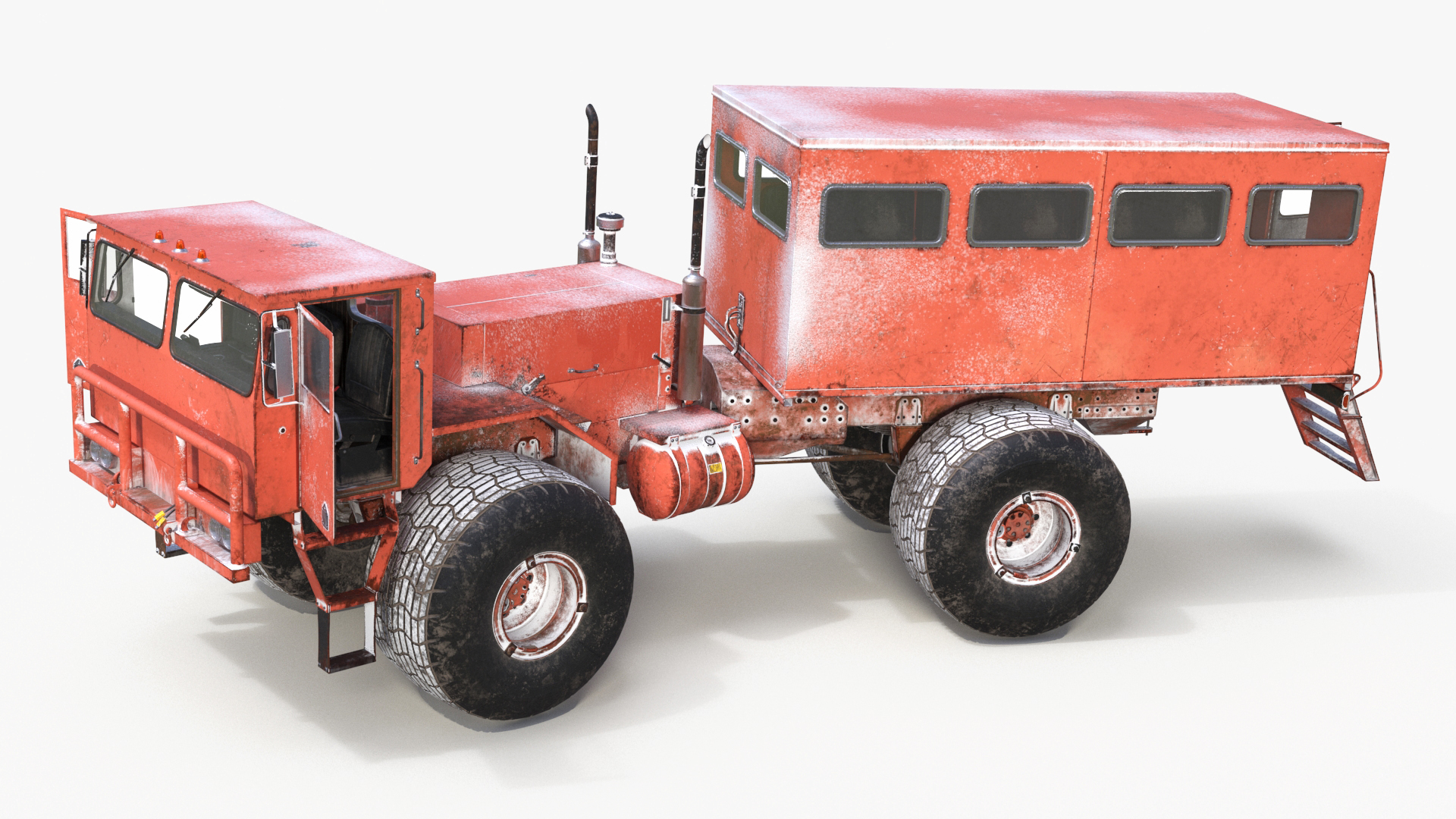 3D Antarctica Snow Vehicle model