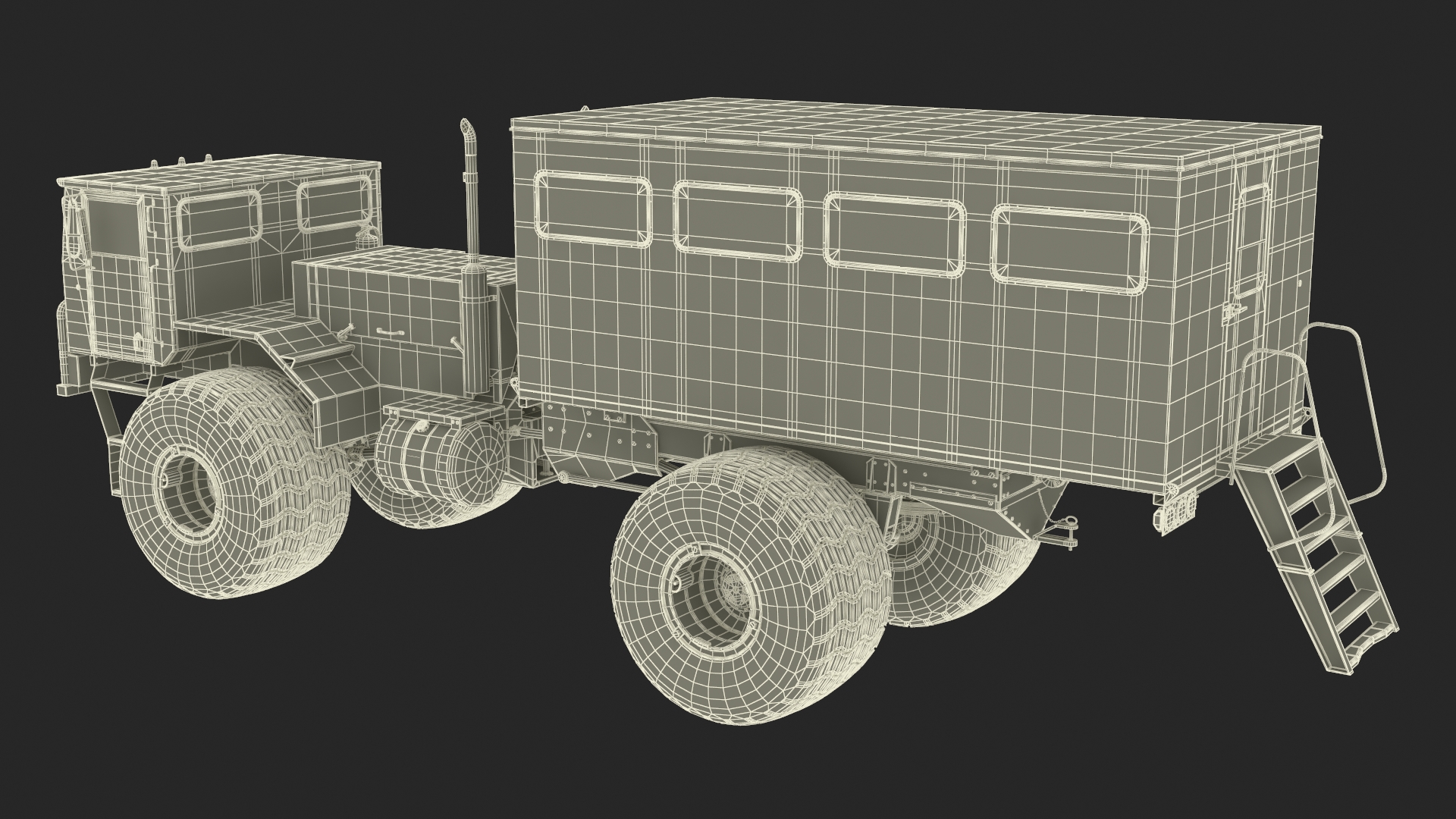 3D Antarctica Snow Vehicle model