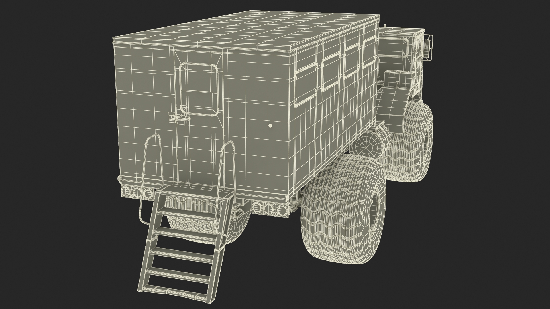 3D Antarctica Snow Vehicle model