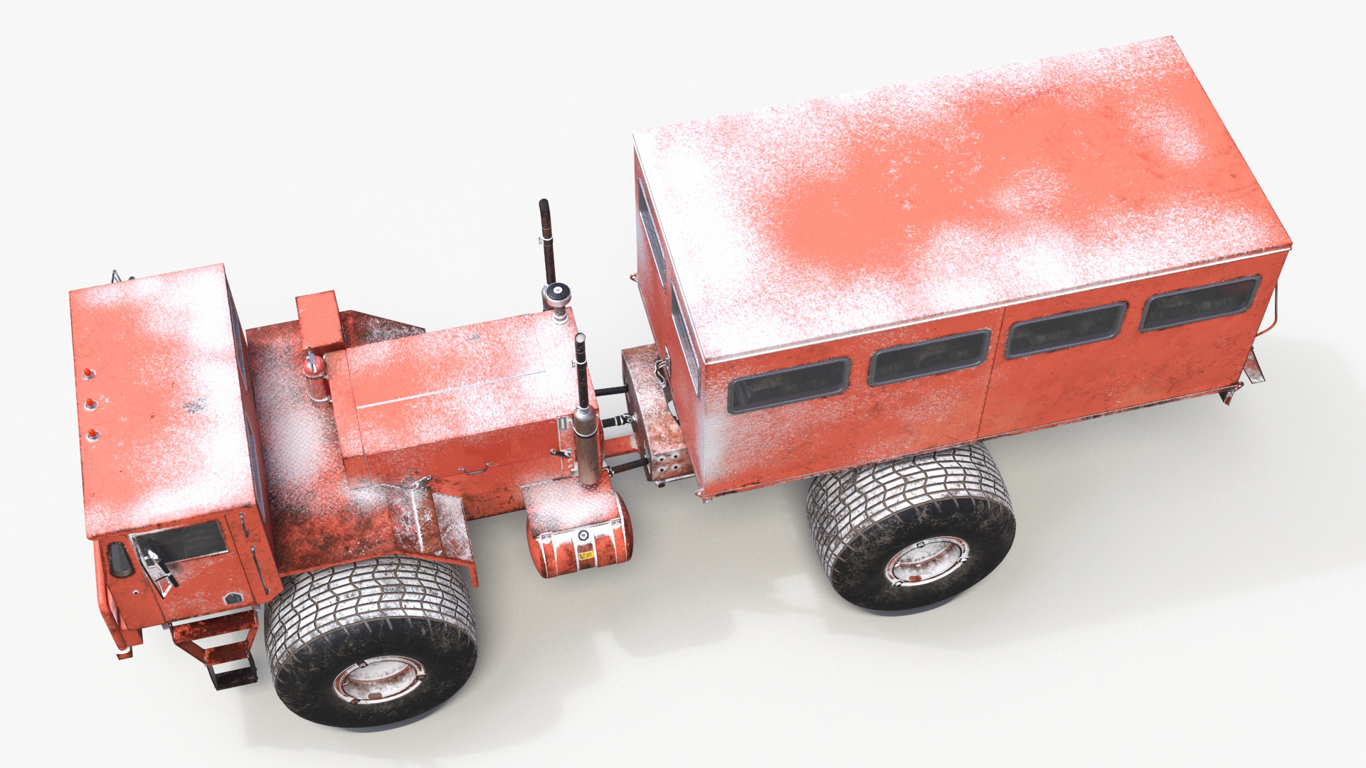 3D Antarctica Snow Vehicle model