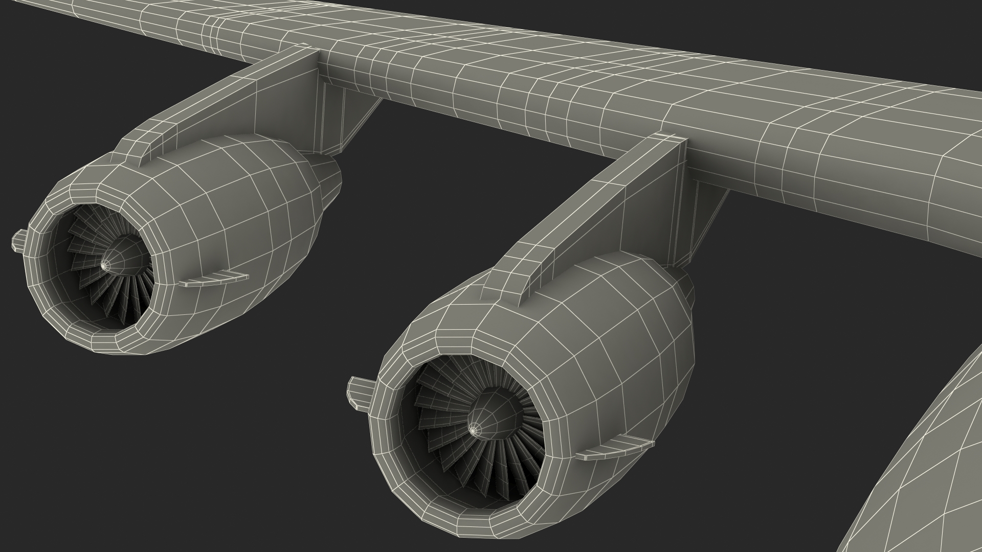 3D Globemaster III Scale Model with Stand model