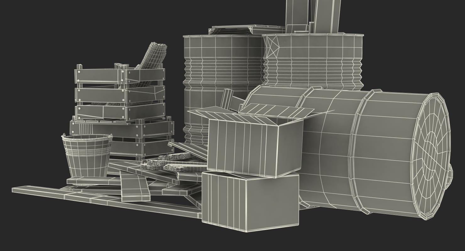 Industrial Debris 3D