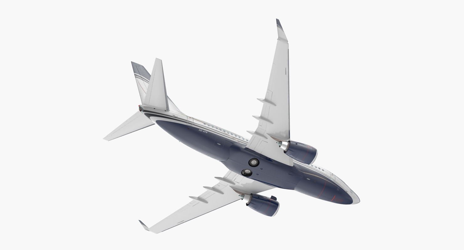 3D Boeing 737 600 with Interior Generic