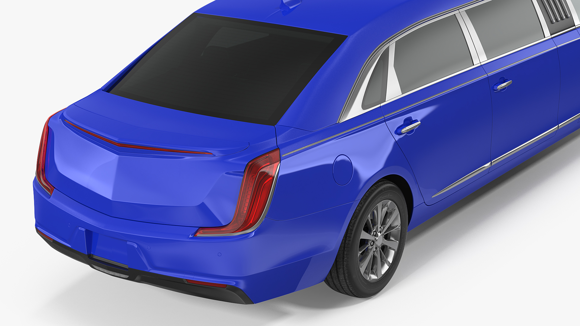 3D model Stretch Limousine Generic