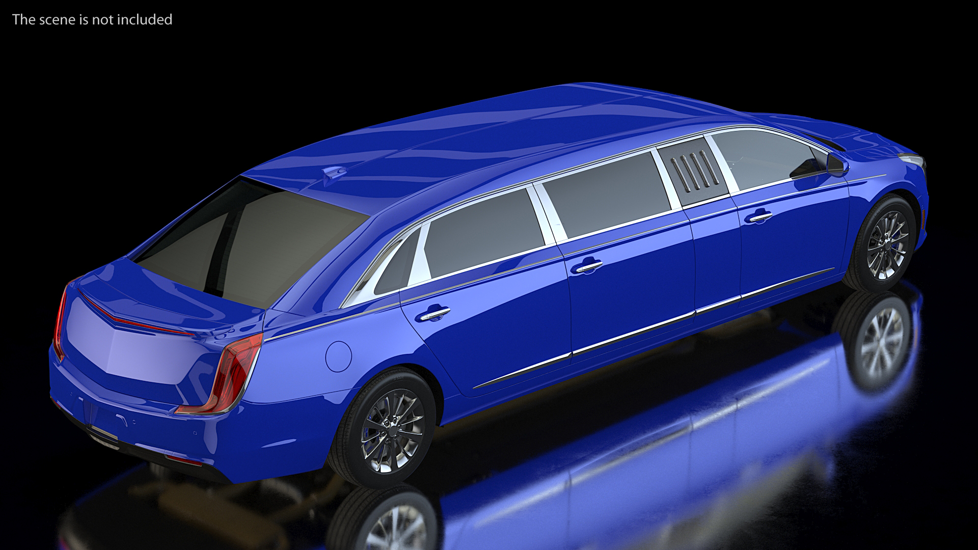 3D model Stretch Limousine Generic