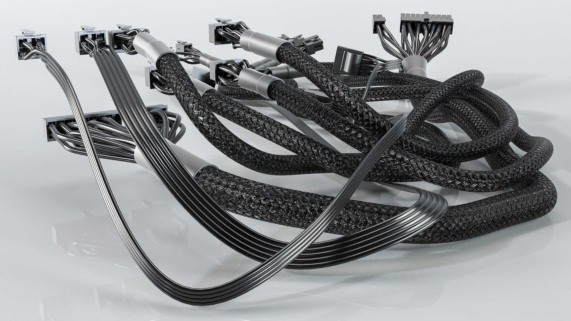 Modular PSU Wires 3D