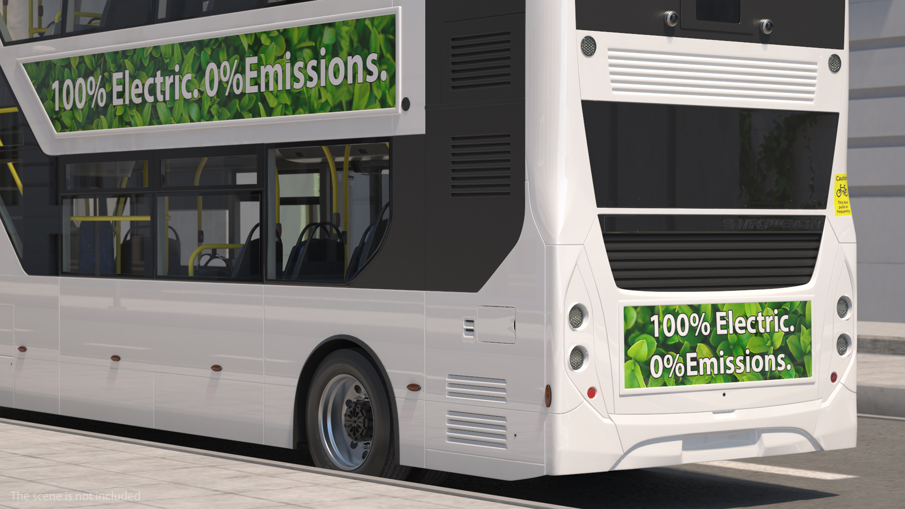 3D model Urban Double Decker White