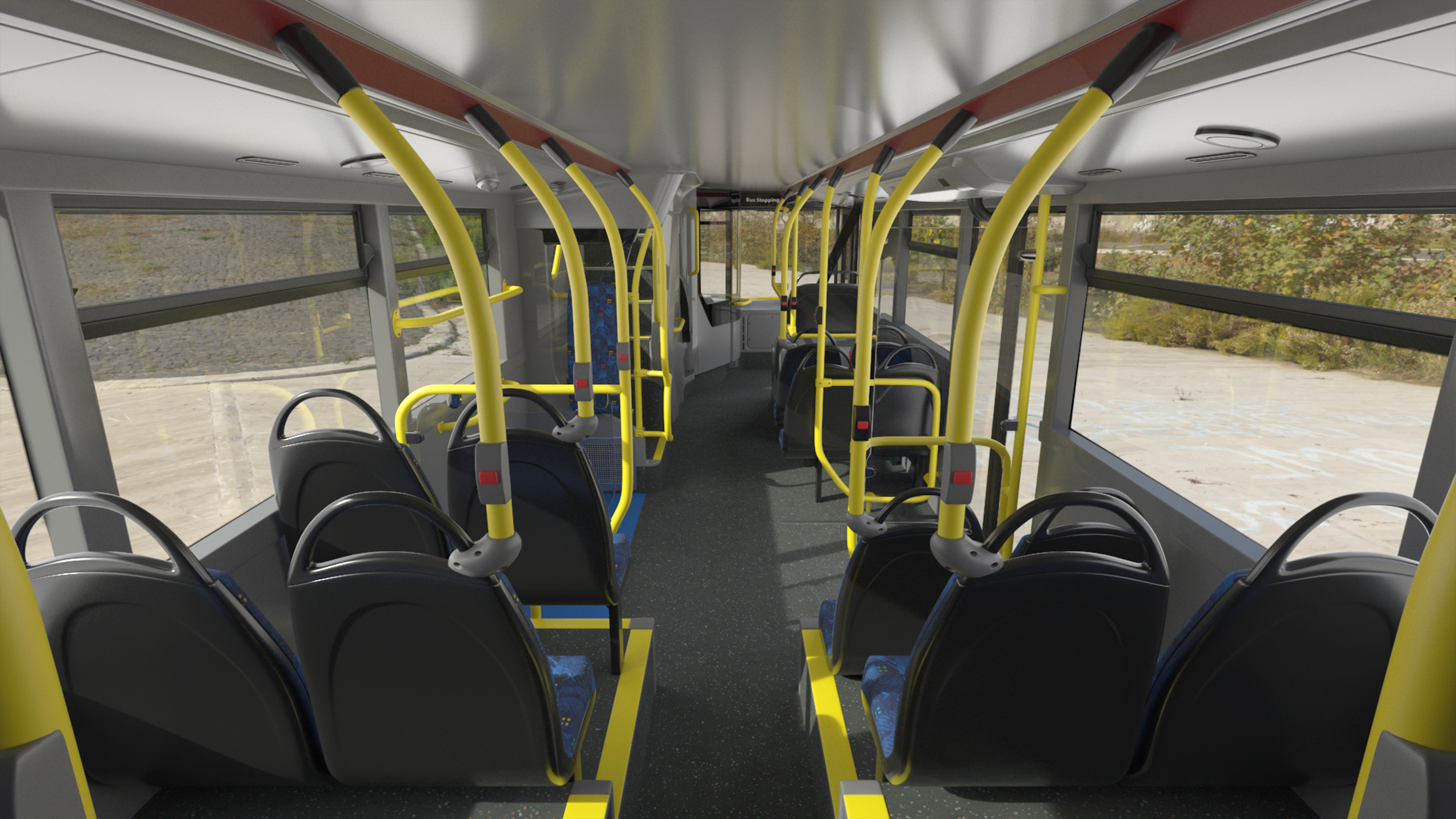 3D model Urban Double Decker White