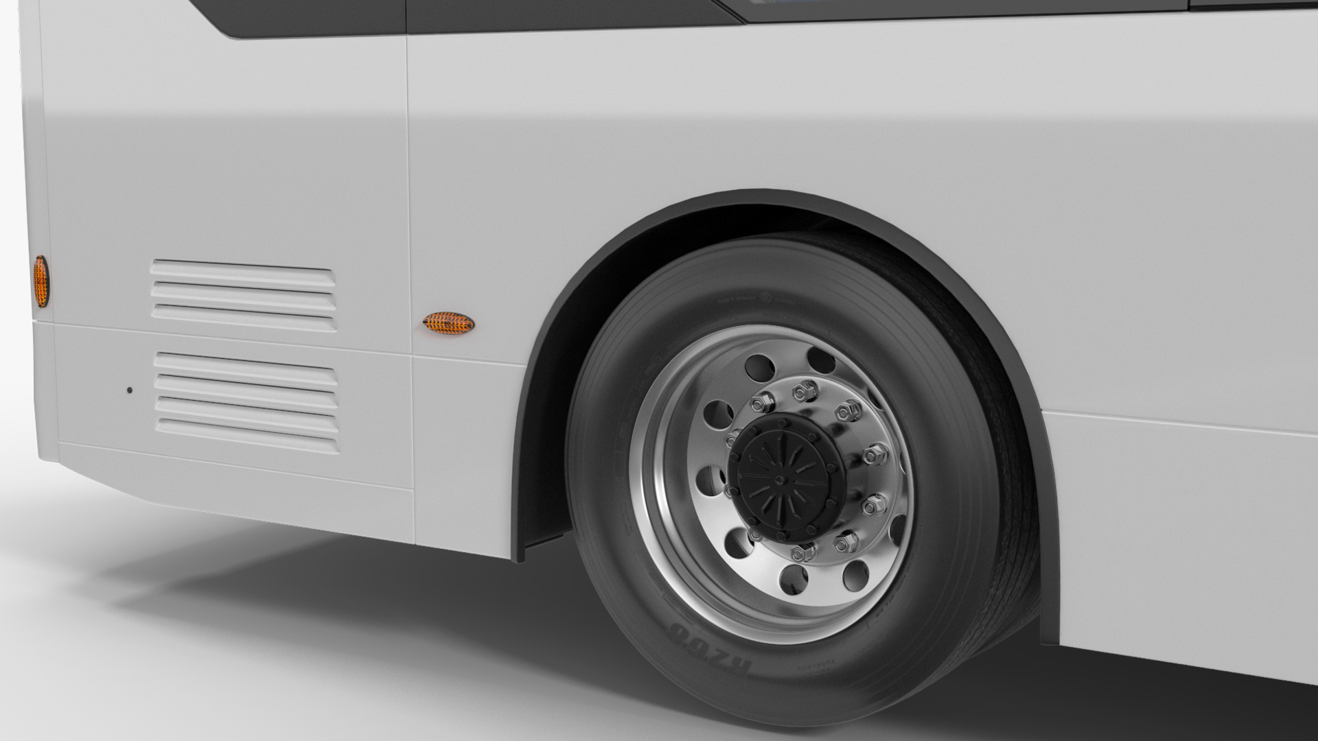 3D model Urban Double Decker White