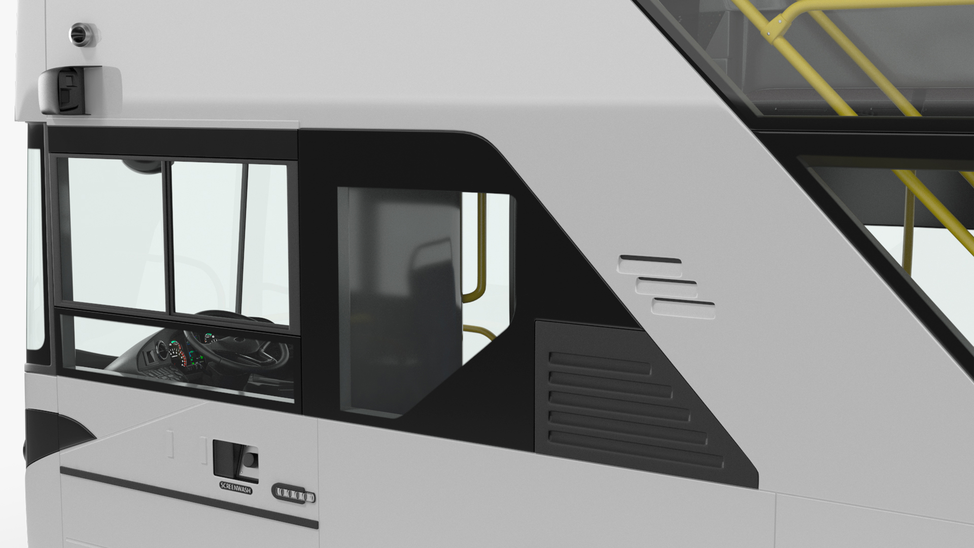 3D model Urban Double Decker White