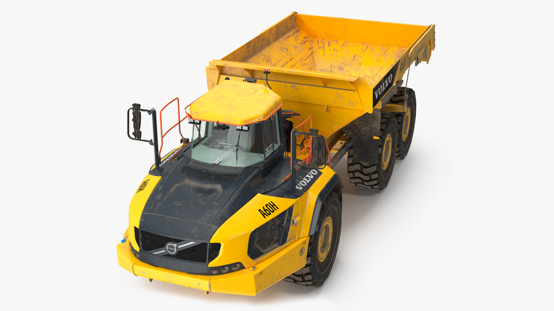 Volvo A60H Truck Dirty 3D