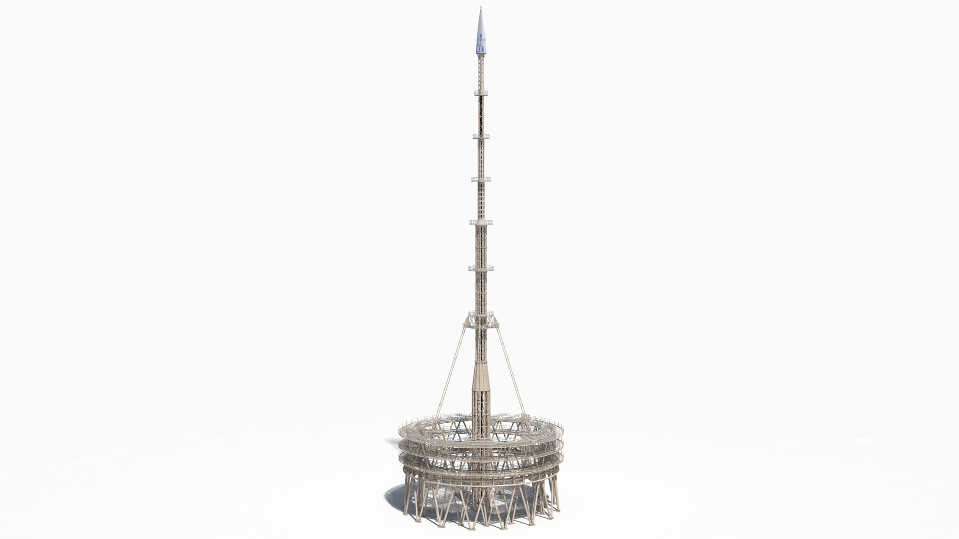 3D Tower Spire