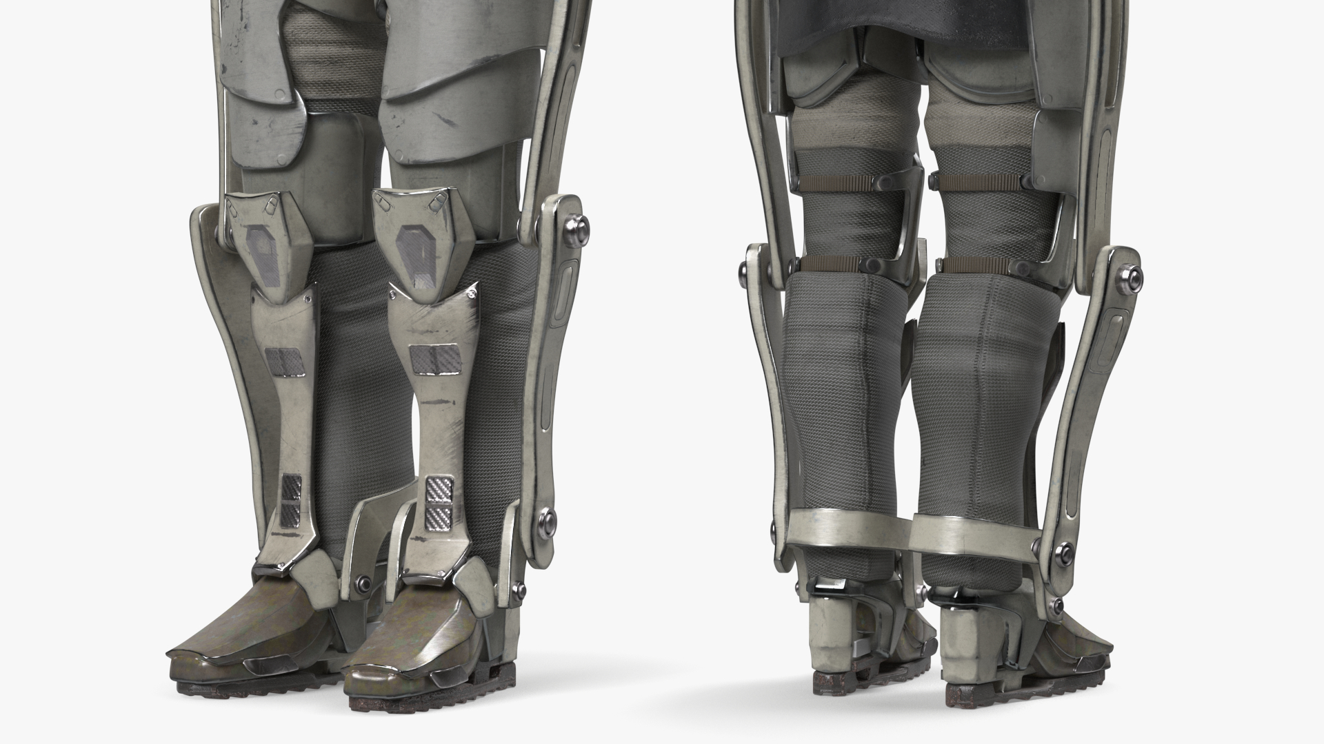 3D Futuristic Exoskeleton Armor model