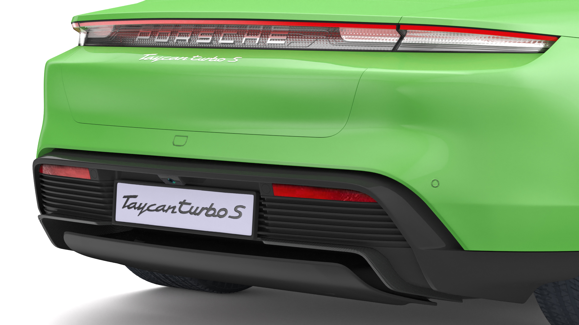 Porsche Taycan Turbo S 2020 3D