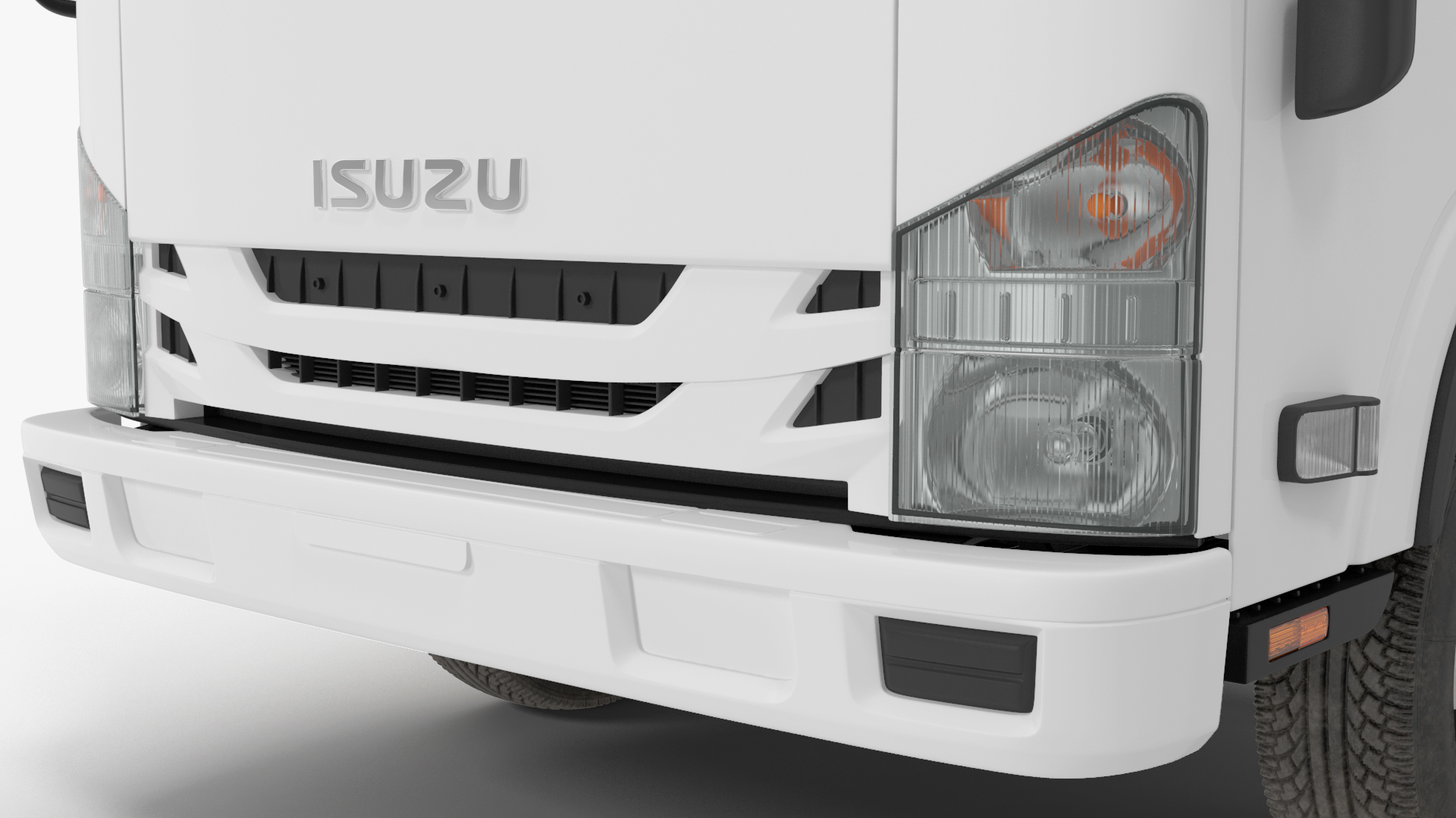 3D Truck Wash TAURUS with Isuzu Truck Rigged